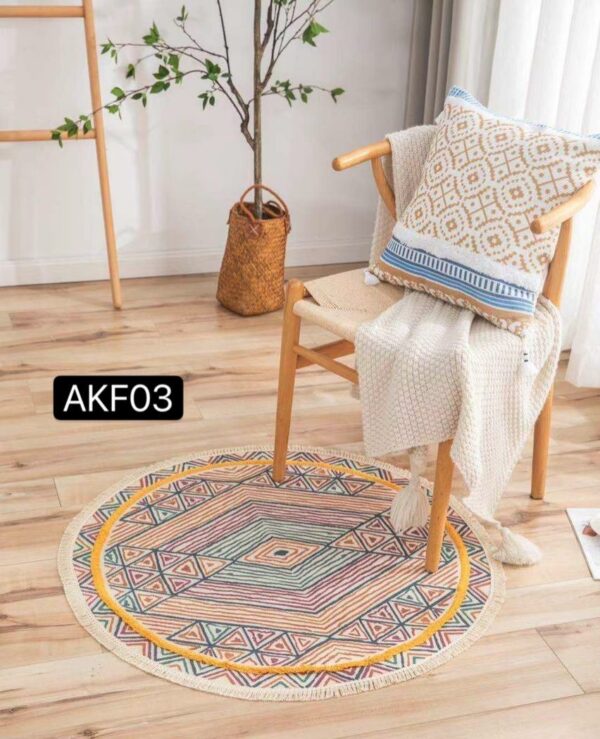 Alfombra Kilim Redonda